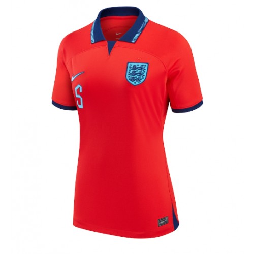 England John Stones #5 Bortedrakt Kvinner VM 2022 Kortermet England John Stones #5 Bortedrakt Kvinner VM 2022 Kortermet